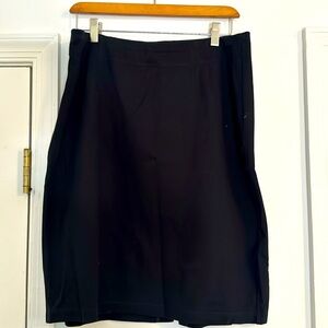 Eileen Fisher cotton blend pencil skirt. Size Petite M